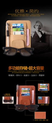Glasses Frame Clip Glasses Case | Car Glasses Clip/Bill Clip