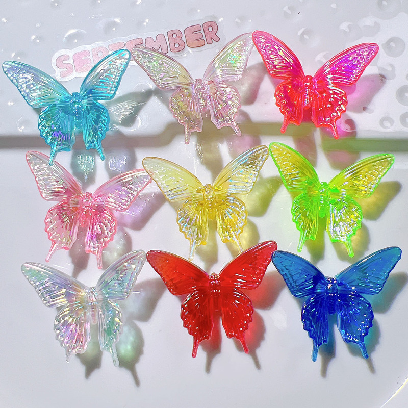 acrylic accessories diy phone case pendant accessories shoes flower children's headdress toy plating antique butterfly acrylic accessories diy phone case pendant accessories shoes flower children's headdress toy plating antique butterfly