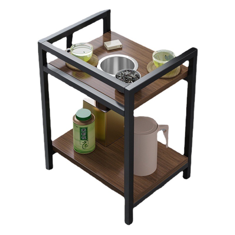 Mesa de Mahjong mesa de ajedrez y sala de cartas mesa de té gabinete de té Casa de Té máquina de Mahjong mesa de té especial estante de té móvil pequeña mesa lateral