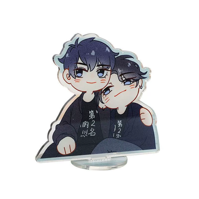 Cartoon cute creative acrylic keychain