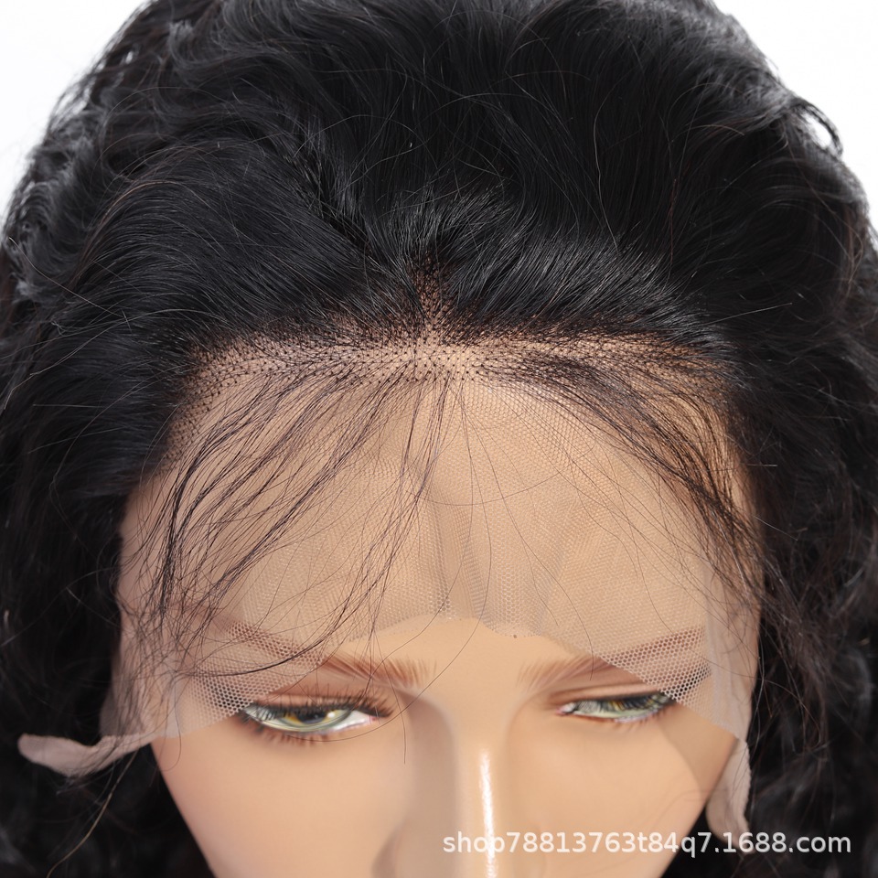 13x4 encaje frontal onda de agua pelucas frente Peluca de encaje Peluca de cabello humano real