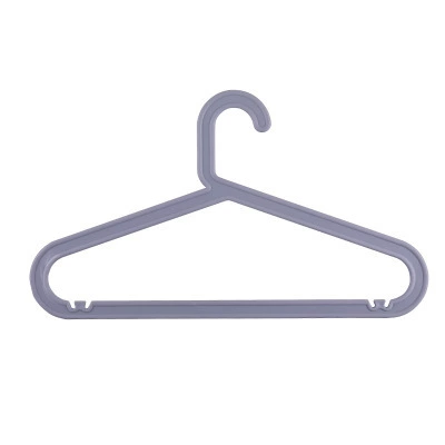 Plastic universal white hanger, lifting effect