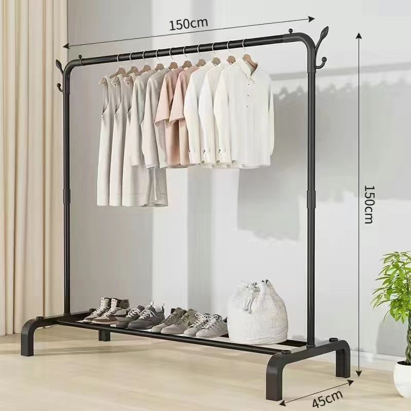 Percha de secado piso vertical percha de ropa barra de dormitorio percha de secado al aire libre percha de ropa balcón dormitorio alquiler percha de ruedas