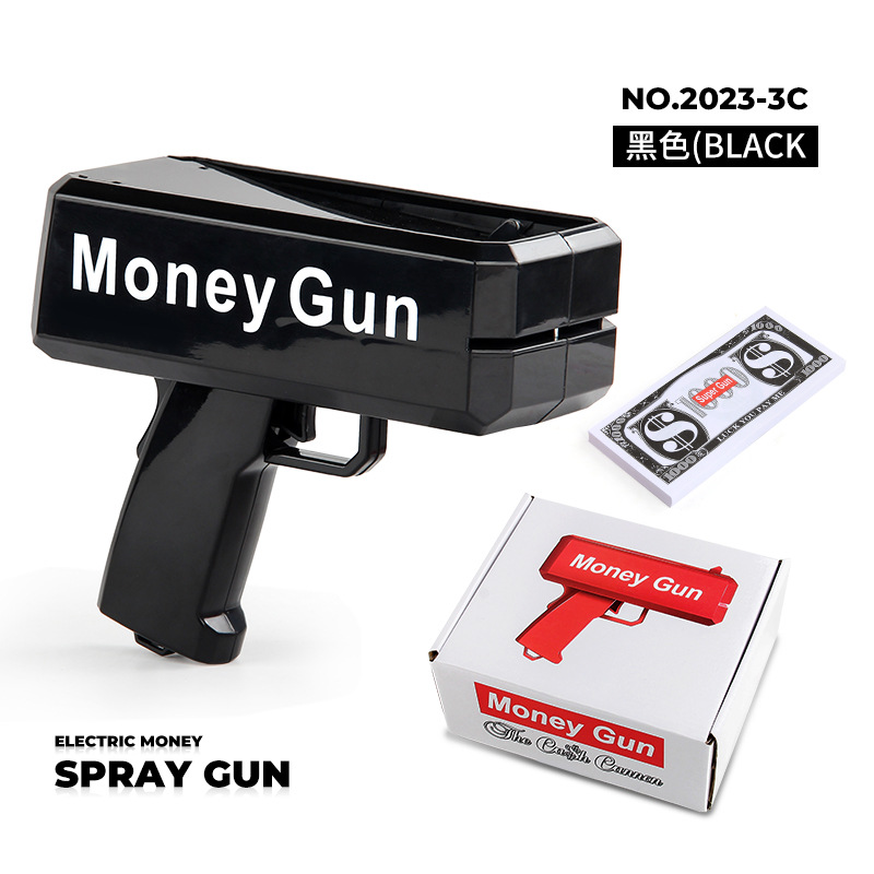 Pistola eléctrica de pulverización de dinero Pistola de dinero Juguetes Pistola de juguetes Bones de juguetes Juguetes Pistolas de boda image 19