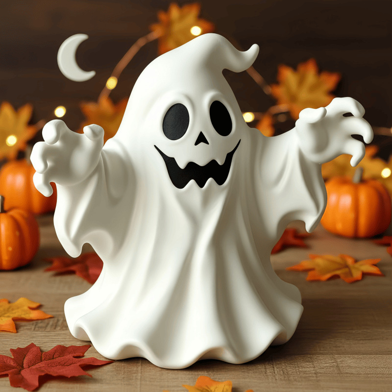 Halloween Funny Ghost Ornament PVC Vinyl Ghost Goblin Creative Desktop Decoration Cross-Border Party Gift Halloween Funny Ghost Ornament PVC Vinyl Ghost Goblin Creative Desktop Decoration Cross-Border Party Gift