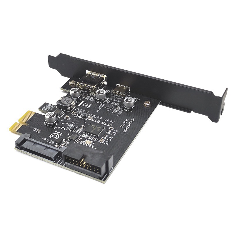 USB3.2 tipo-c tarjeta de adaptador frontal tipo C enchufe positivo y negativo 19PIN RENESAS D720201 control principal