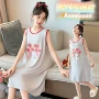 女童夏季儿童无袖家居服