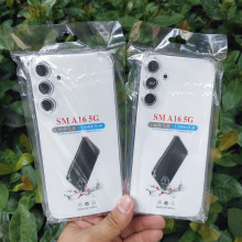 适用SAM三星A36四角气囊防摔手机壳精孔透明TPU保护套防摔TPU软壳