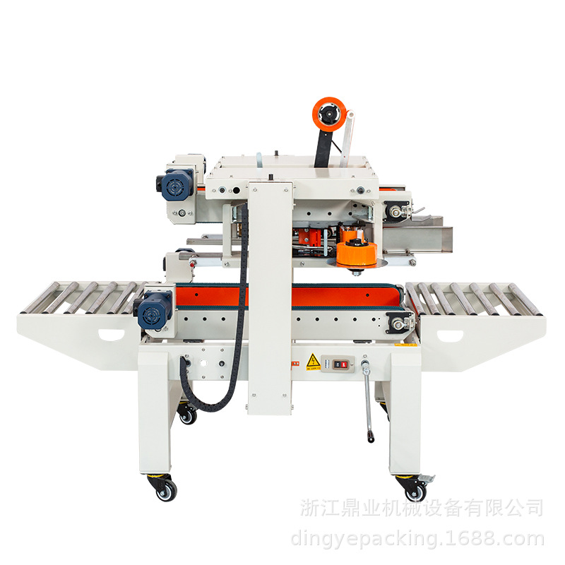 Dingye DFXA5030C máquina de sellado lateral para frutas frescas y cajas de espuma de mariscos (arriba, izquierda, derecha) image 5