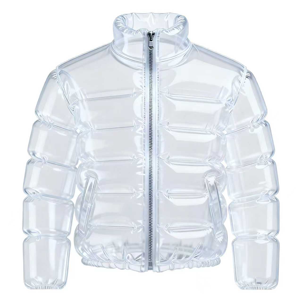 Chaqueta transparente llena de cerveza para piscinas chaqueta de cerveza transparente chaqueta de cerveza