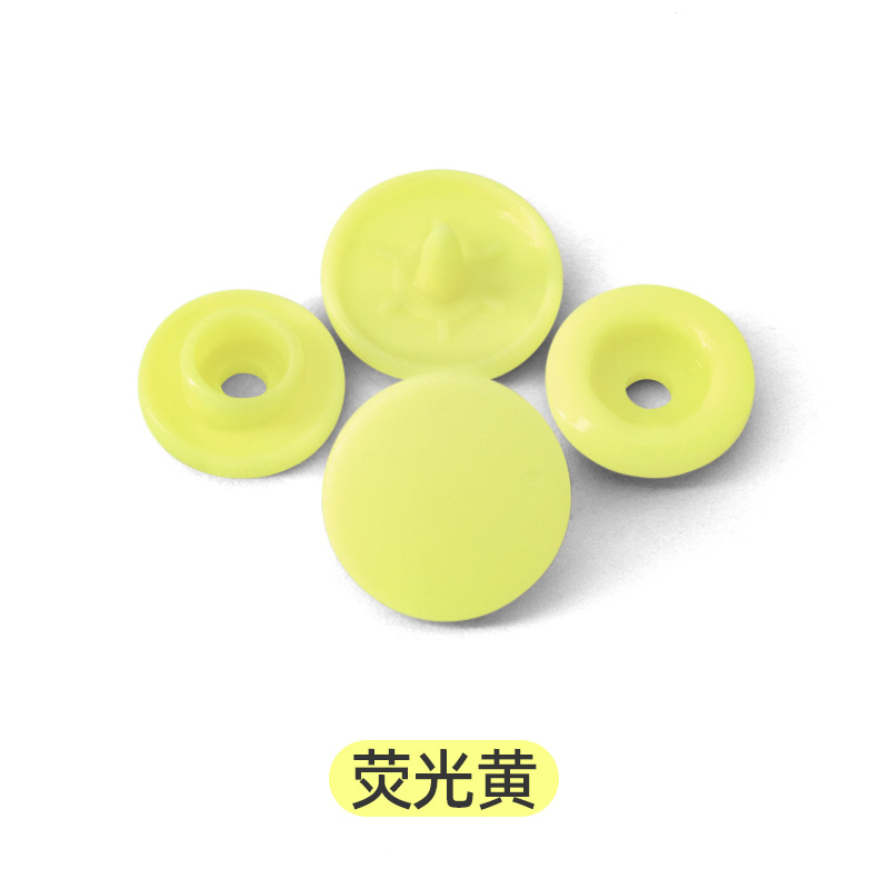 Pequeños lotes de productos de seguridad ambiental no tóxicos roer ropa de bebé de plástico cuatro cierre botones de color botones de ropa de trabajo botones