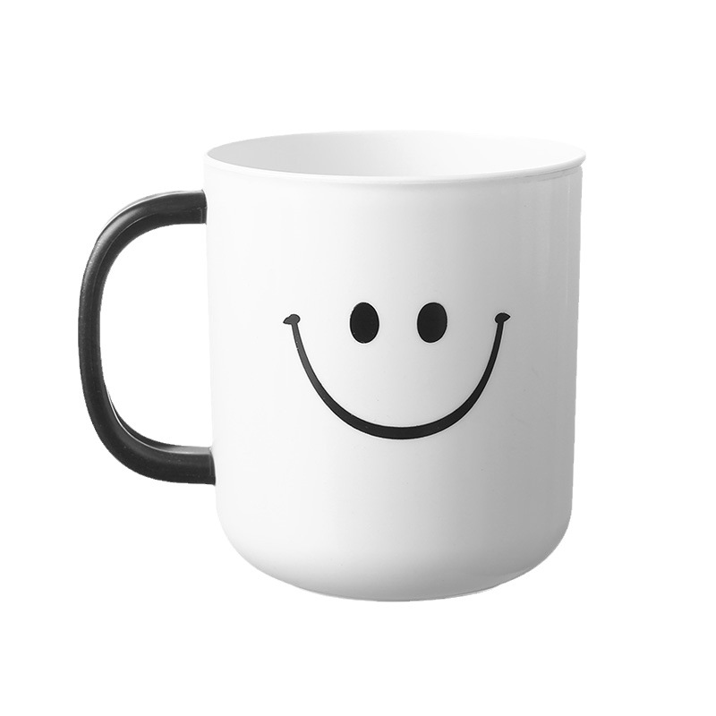 Sonriente taza de enjuague bucal en el viento pareja taza de enjuague encantador viento hogar taza de cepillo de dientes simple taza al por mayor