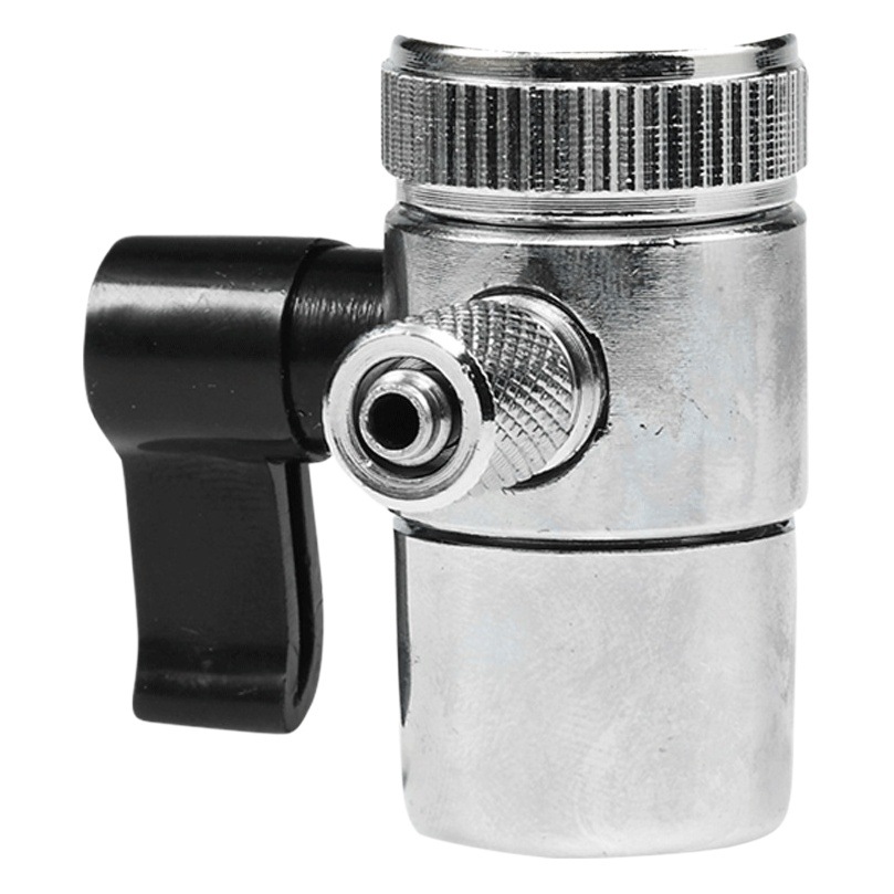 Válvula de corte único de escritorio Filtro de cerámica hogar purificador de agua conector 2 puntos válvula de bola de tres vías válvula suelta grifo interruptor