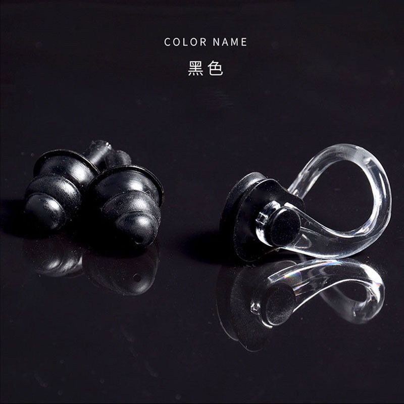 Natación clip nasal tapones de silicona tapones nasales infantiles anti-asfixia buceo adultos tapones profesionales anti-agua comercio exterior