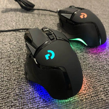 国产款跨境批发电商G502有线游戏机械鼠标电竞lol吃鸡通用