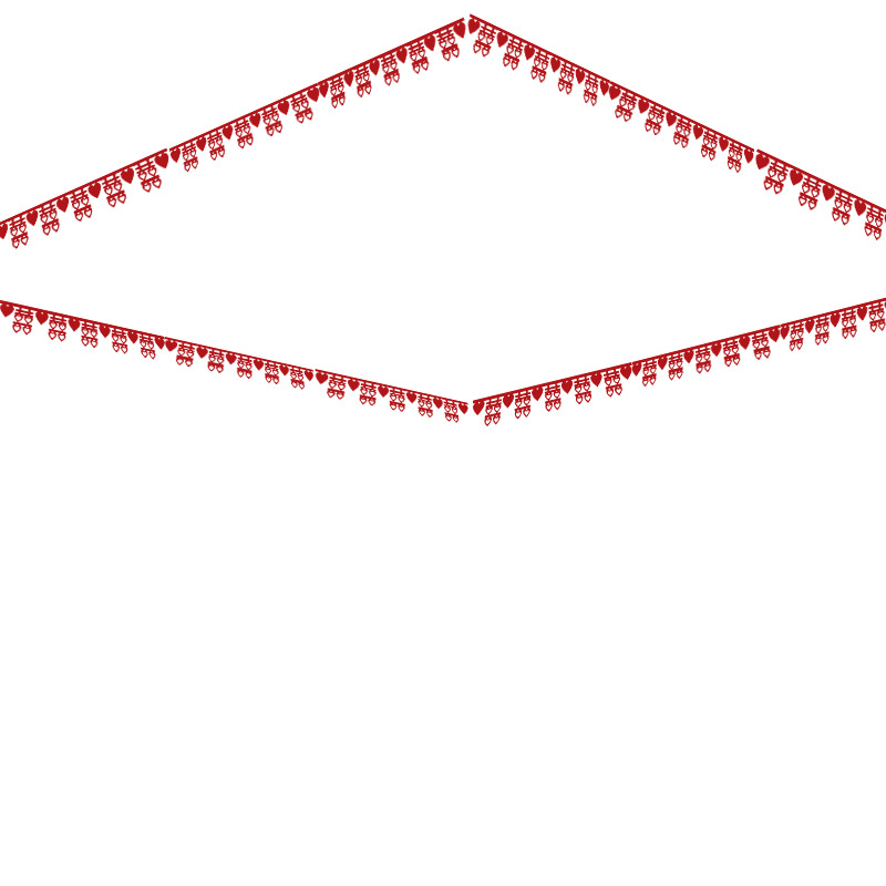 Suministros de boda decoración de la boda sala de estar dormitorio tela no tejida cortina de la boda Nueva Casa Xi carácter Garland