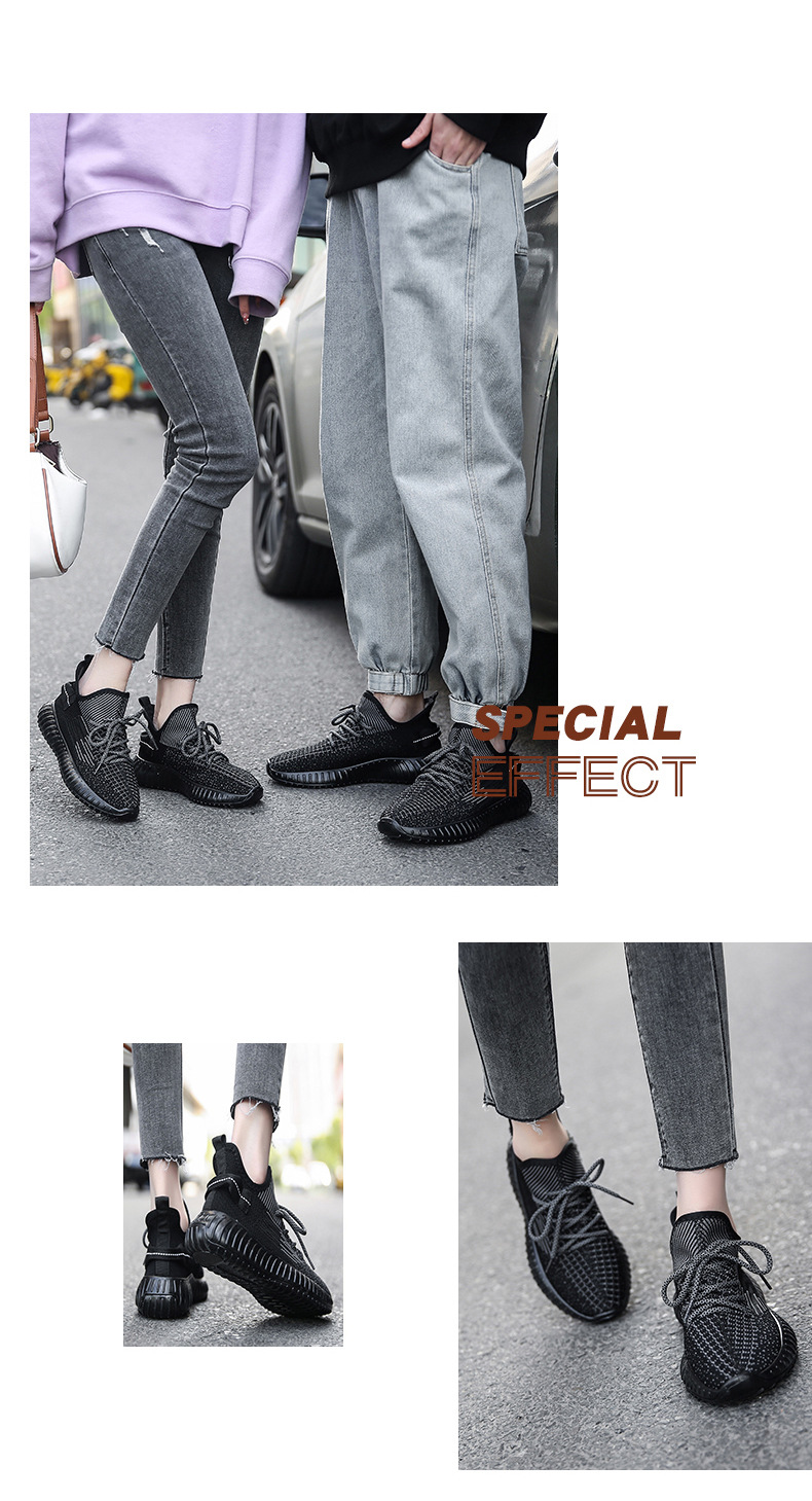 Paar Modellen Kokosnoot Schoenen Vrouwen Zomer Nieuwe Ademende Vliegende Geweven S Ins Koreaanse Versie Van Sport Straat Schieten F_voghion.com