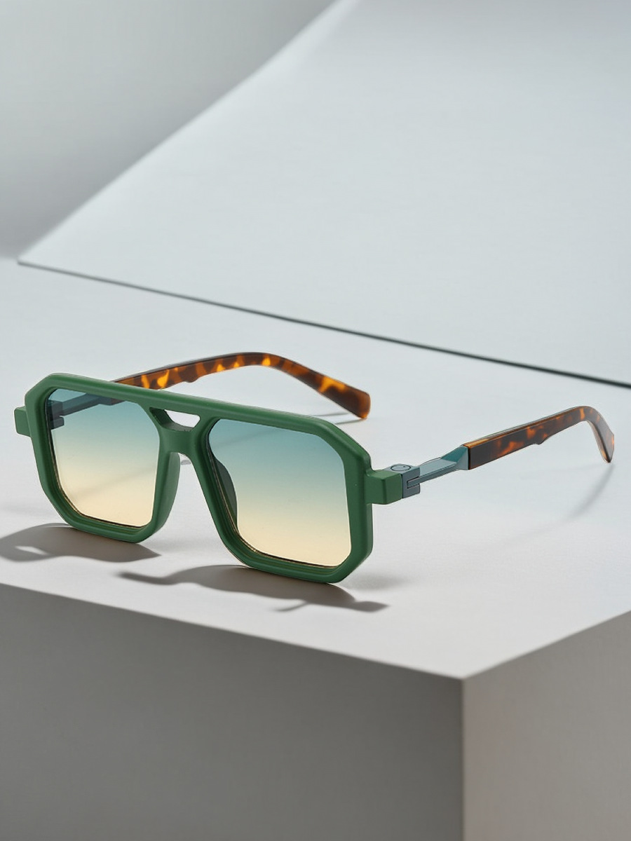 65g Weight Full Frame Glasses Structure Sunglasses Classification PC, UV400 Protection Lens Material Square Glasses Style Outdoor, Travel Occasion Square Pattern All Seasons Season Unisex Gender Basic, Hawaiian, Tropical Style Basic Hawaiian Tropical Square PC UV400 Protection Square Full Frame Women's Sunglasses 无