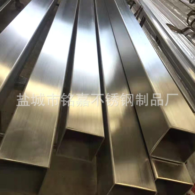 厂家316不锈钢方管 316不锈钢方矩管 316不锈钢方通扁通拉丝抛光