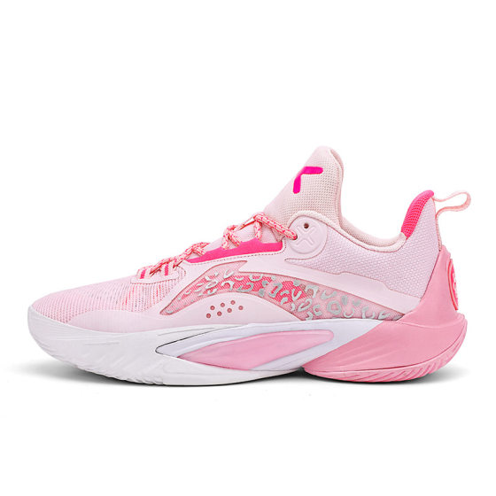 Flash 10 cherry blossom pink winter version 9 generation td student basketball shoes shock absorption rebound actual combat warm friction sound