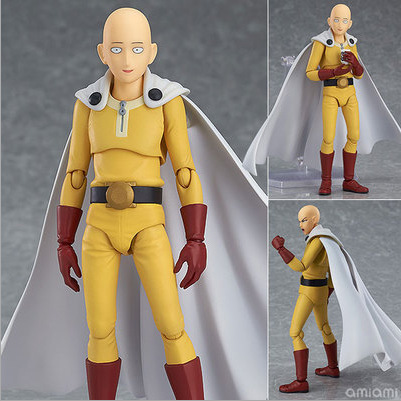figma 310# 一拳超人 琦玉老师 光头 可动 模型