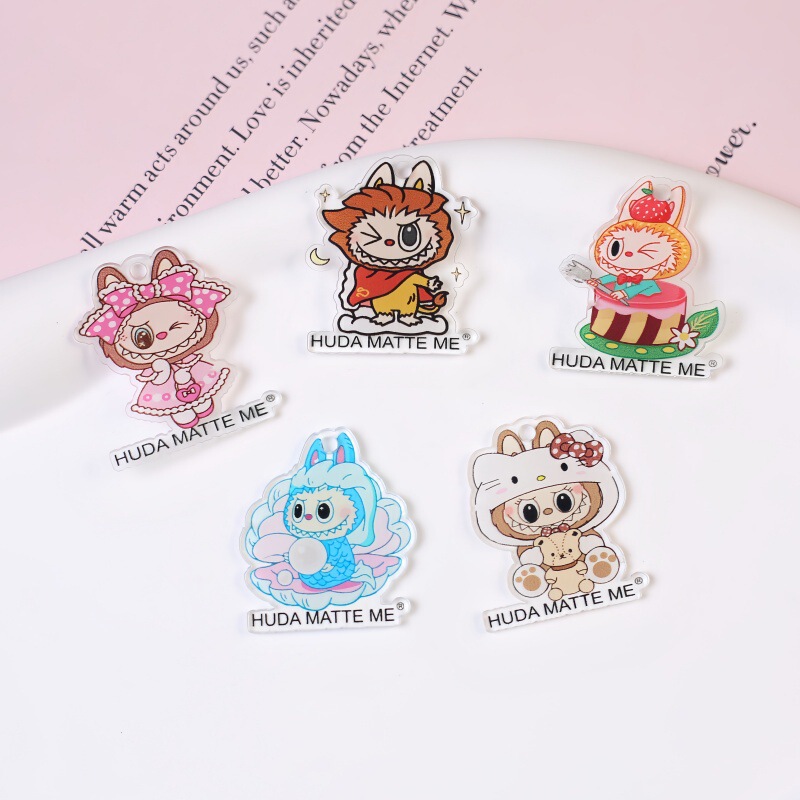 Fresh Acrylic Fabric Phone Chain Phone Case Shoe Flower DIY Handmade Patch Accessory Material Kit Accessories Batch