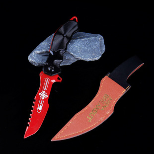 Assault Knife Alloy Knife Toy Model Ruitu Folding Knife Weapon Ornament Metal Prop Decoration