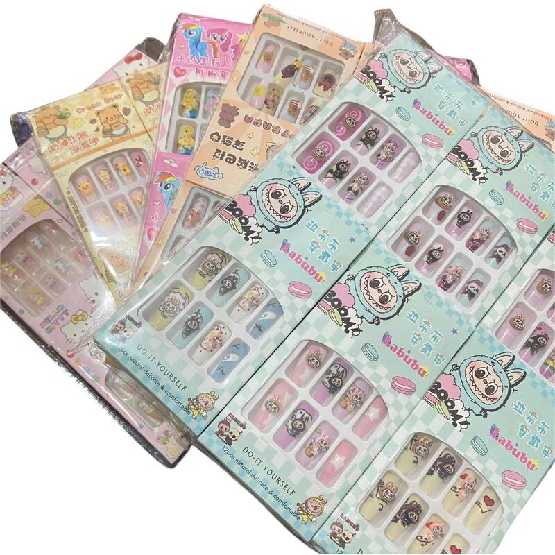 Anime Wear Cartoon Nail Art False Nail Removable Nail Art New High Color Value Activity Gift Wholesale Anime Wear Cartoon Nail Art False Nail Removable Nail Art New High Color Value Activity Gift Wholesale