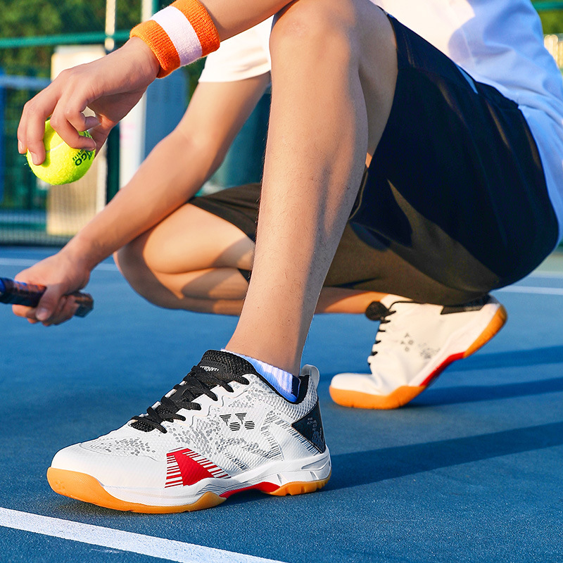 Cross-Border Badminton Shoes for Men and Women, Non-Slip, Breathable, Shock-Absorbing, Wear-Resistant Sports Shoes, Outdoor Professional Training Shoes, Lightweight Cross-Border Badminton Shoes for Men and Women, Non-Slip, Breathable, Shock-Absorbing, Wear-Resistant Sports Shoes, Outdoor Professional Training Shoes, Lightweight