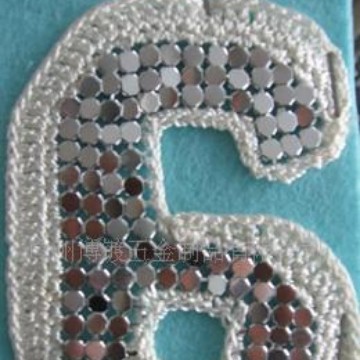 厂家铝片花边，铝片手钩(可定