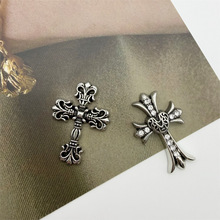 复古合金十字架配件气质巴洛克饰品发饰手机壳鞋花DIY手工材料