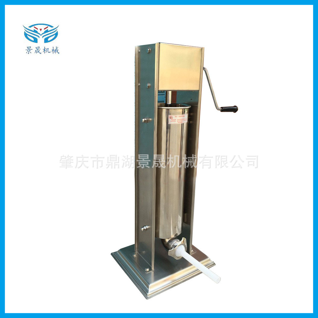 定金  工厂供应小型灌肠机GC-8L手动立式香肠机肉类制作设备批发