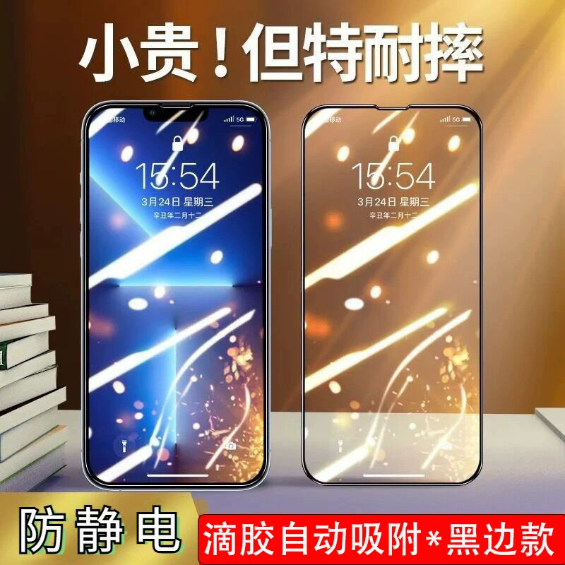 Матовый закалённый защитный стеклянный экран (Apple) для iPhone 13, варианты антибликов и приватности