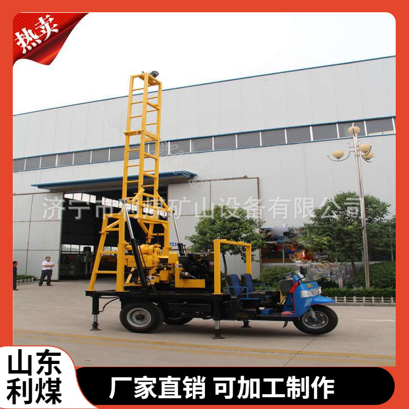 地质普查勘探钻机 200型岩芯钻机 车载式水井钻机