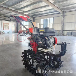 双链轨汽油微耕机 丘陵地爬坡耕地机 开荒松土耕地犁田扣瓣开沟机