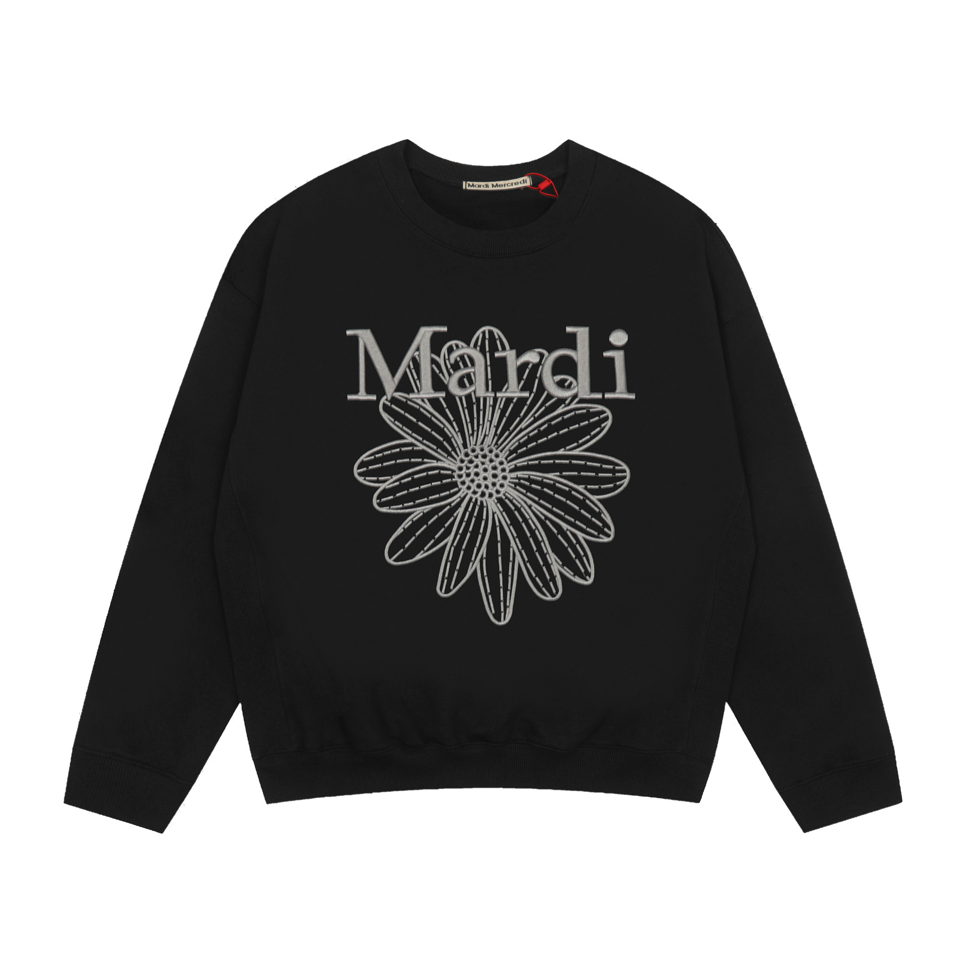 スポット韓国トレンドブランドマルディスウェットシャツレディースデイジー24新作プリントラウンドネックトップスドロップシッピング