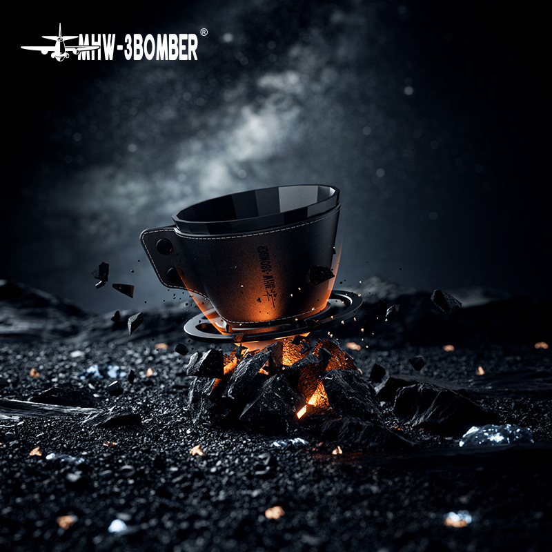 Bomber Meteorite Filter Cup Metal Cake Filter Cup Aluminum Alloy…