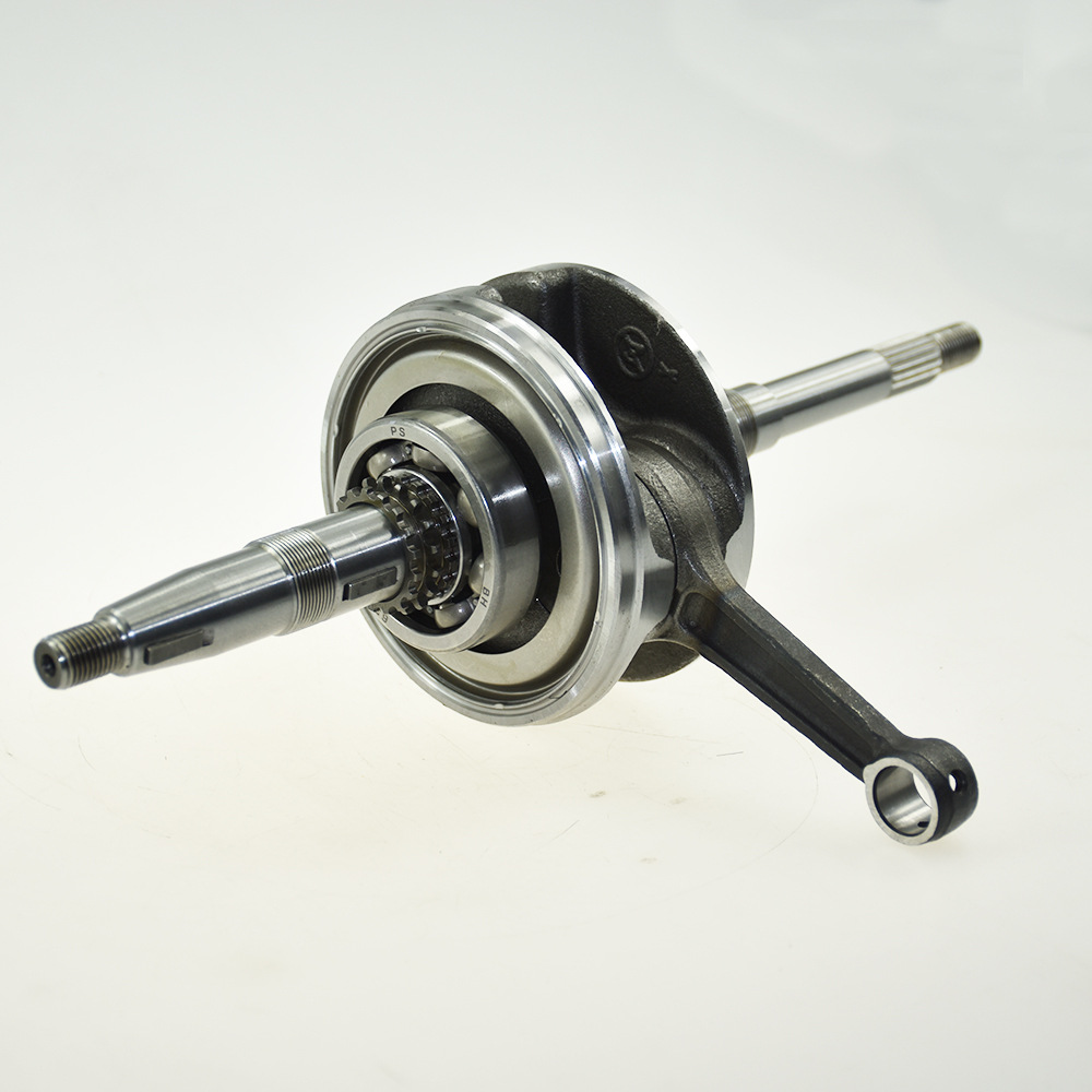 Original Crankshaft for Jinlong Juneng Gy6 200Cc Engine with Reverse Gear, Manual Start, and Balance Shaft