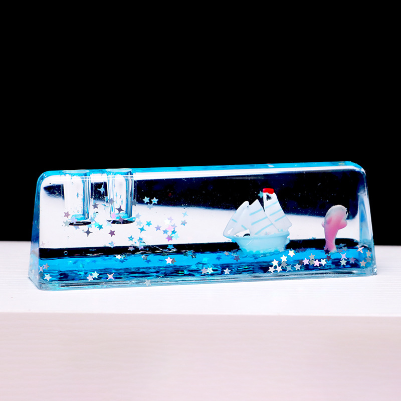 대형 직사각형 펜 삽입 - 바람과 파도를 타고