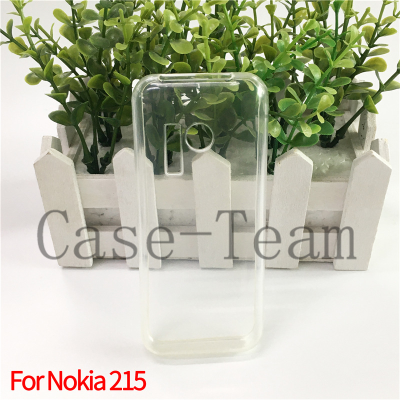 适用于Nokia诺基亚215手机壳保护套N215 全透明TPU素材