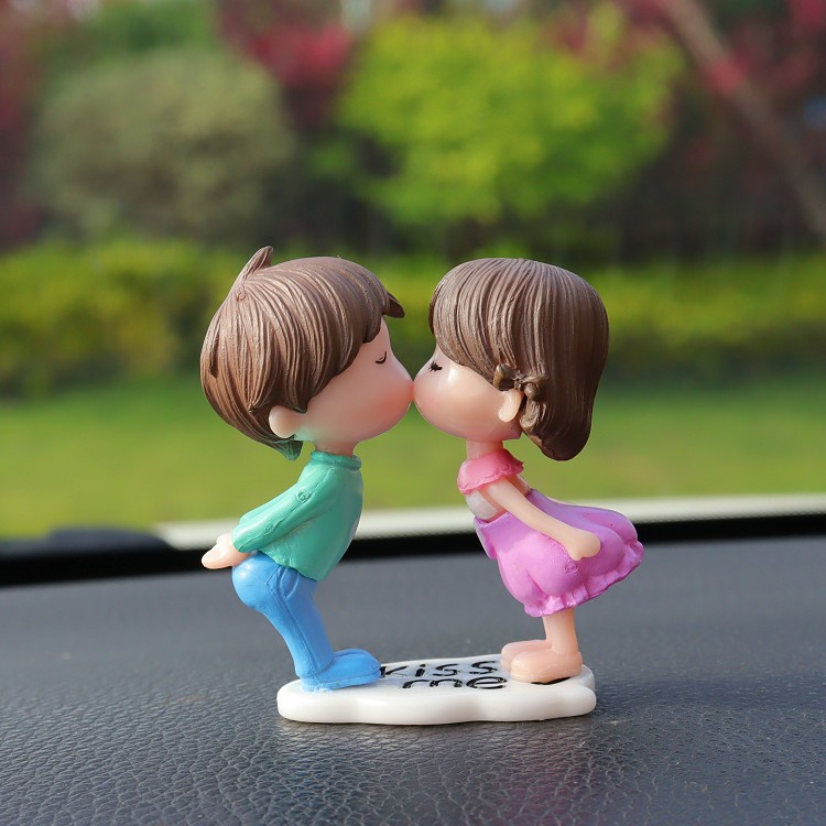 Celebridades de Internet, el mismo estilo, decoración de pareja de coche, joyería interior, decoración de consola central, espejo retrovisor de coche, decoración de pastel de pareja