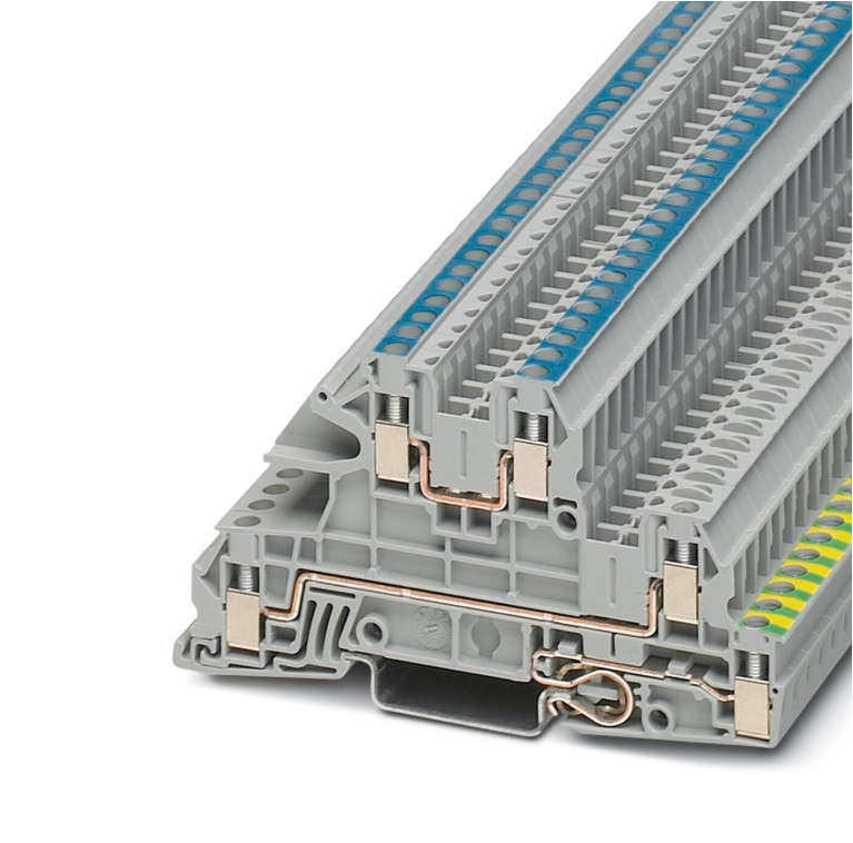 菲尼克斯建筑安装端子UTI 6-PE/L/N - 3076041凤凰端子正品
