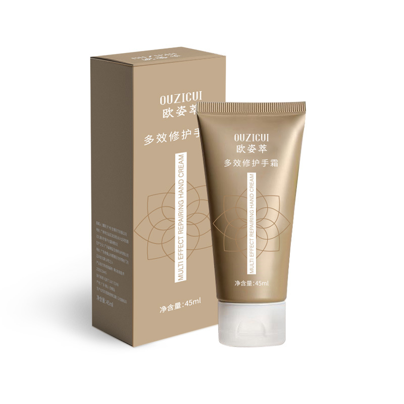 La crema de manos multi-efectos de OZZIP es hidratante, hidratante y duradero, de alto valor facial, no pegajosa, crema de manos nutritiva S.