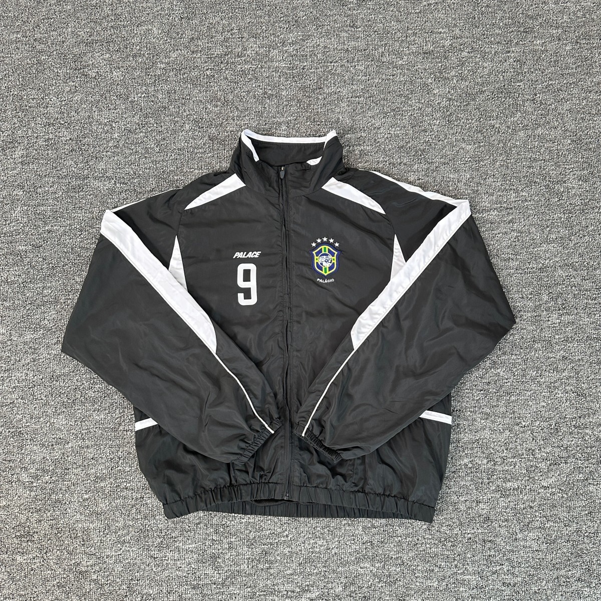 Corteiz marca de moda estadounidense Alcatraz con cremallera sudadera con capucha suelta traje de calle con estampado de letras suéter hombres