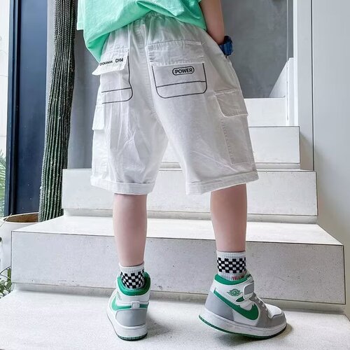 Men's Summer Thin Ice Silk Casual Streetwear 2024 New Style Outerwear Sport Five-Finger Shorts