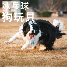 QZee狗狗玩具冰激凌冰乒球派思维互动网球解闷耐咬磨牙宠物狗玩具