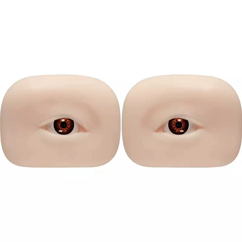 Silicone eyes mask, practice, three dimensional module