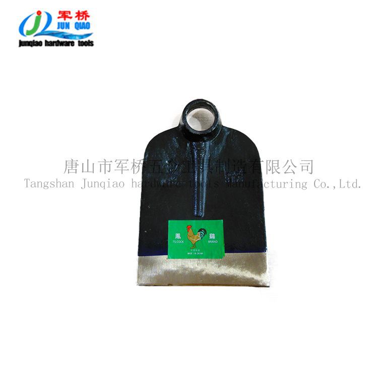 厂家销售农用工具出口非洲乌干达中东南亚市场道轨钢锄头Hoe H304