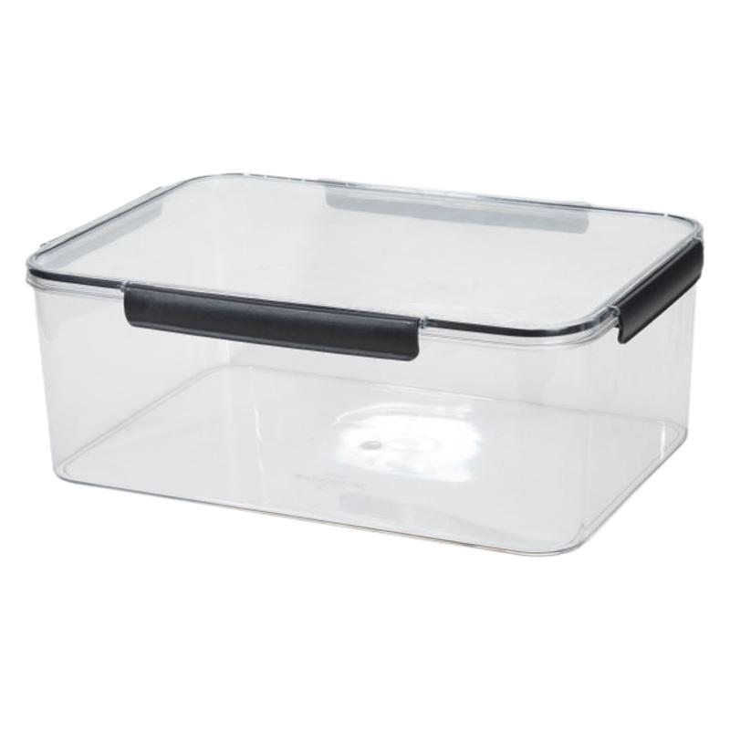 タッパー食品グレード冷蔵庫収納ボックス専用透明シールボックス冷凍防湿フルーツキムチボックス大容量|undefined