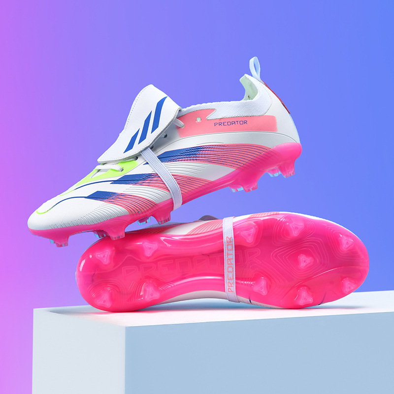 Nuevos zapatos de fútbol transfronterizos para hombres adolescentes, zapatos de entrenamiento de entrenamiento de clavos, zapatos de moda para estudiantes